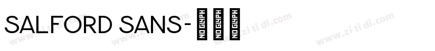 salford sans字体转换 salford sans字体转换